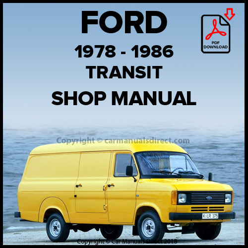 Ford transit service manual